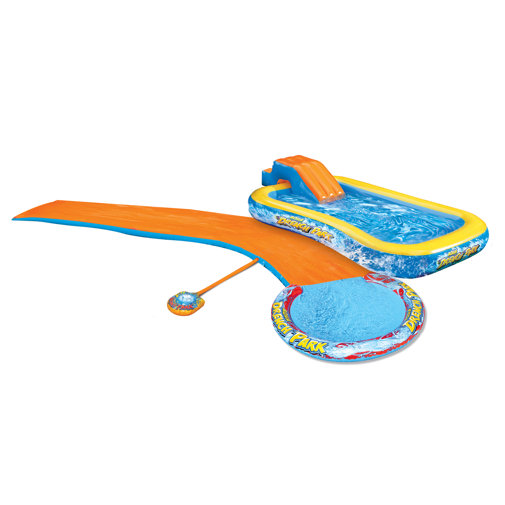 Banzai 1.16' x 10.58' Inflatable Water Slide Wayfair